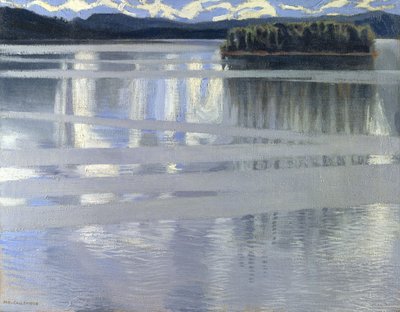Keitelei-tó, 1905 alkotó: Akseli Gallen-Kallela