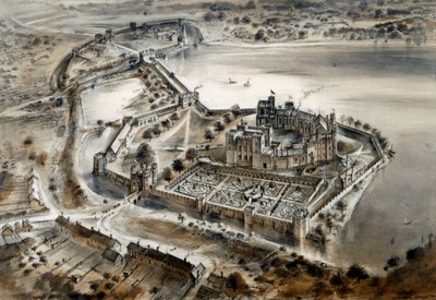Kenilworth kastély, 1575, 1960-as évek alkotó: Alan Ernest Sorrell