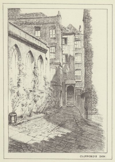 Cliffords Inn alkotó: Alan Stapleton