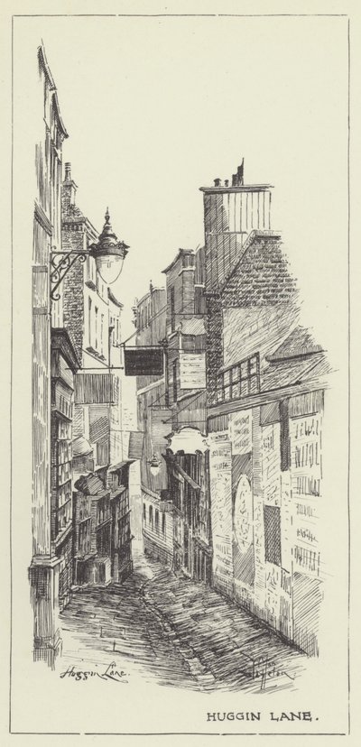 Huggin Lane alkotó: Alan Stapleton