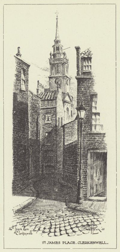 St James Place, Clerkenwell alkotó: Alan Stapleton