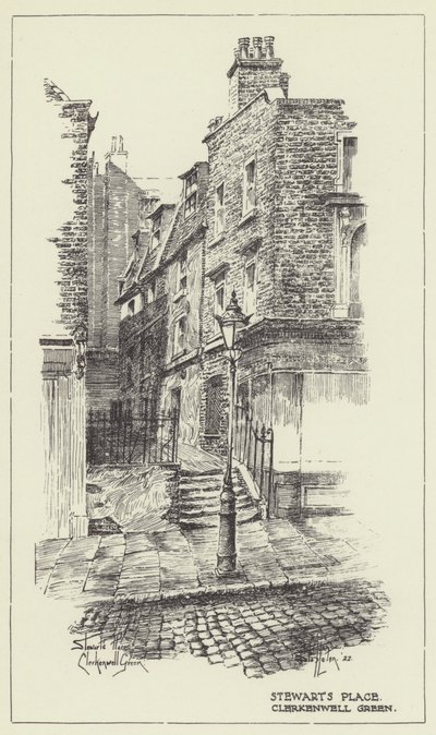 Stewarts Place, Clerkenwell Green alkotó: Alan Stapleton