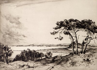 Poole (rézkarc) alkotó: Albany E. Howarth