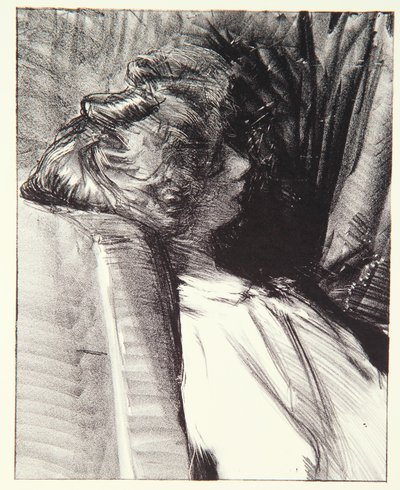 Indolence, 1904 körül alkotó: Albert de Belleroche