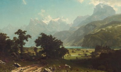 Luzern -tó alkotó: Albert Bierstadt