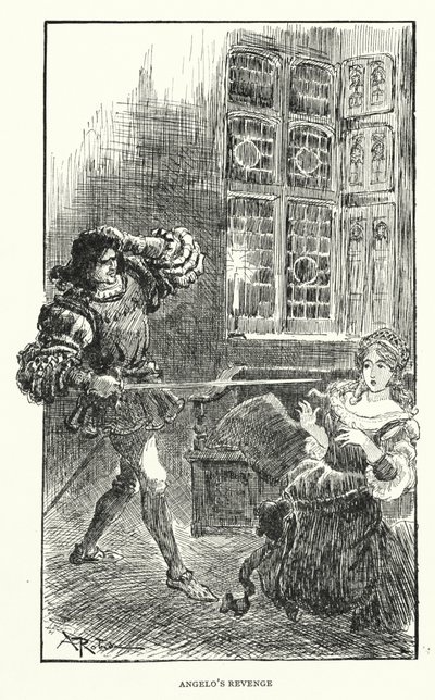 Illusztráció Balzac Contes Drolatiques című művéhez (litográfia) alkotó: Albert (after) Robida