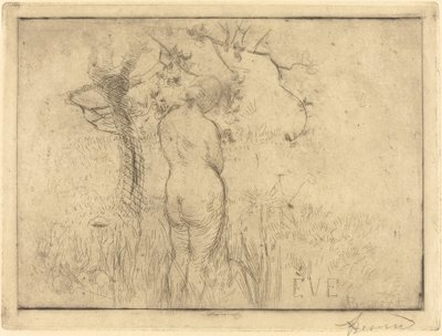 Éva az Almafa előtt alkotó: Albert Besnard