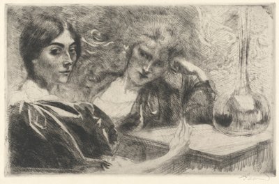 Morfinfüggők (morfinománok) alkotó: Albert Besnard