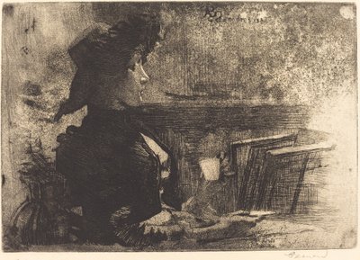 A csésze tea alkotó: Albert Besnard