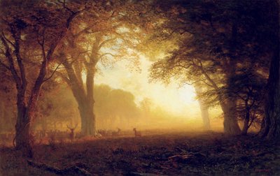 Kalifornia aranyfénye alkotó: Albert Bierstadt