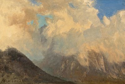 Tirolban alkotó: Albert Bierstadt