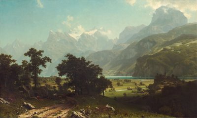 Luzerni-tó alkotó: Albert Bierstadt