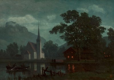 Luzerni-tó, Svájc alkotó: Albert Bierstadt