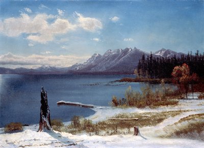 Tahoe-tó alkotó: Albert Bierstadt