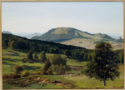 Táj - Hill és Dale alkotó: Albert Bierstadt