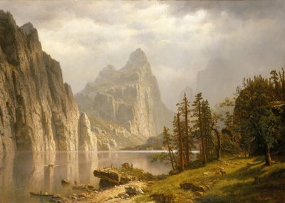 Merced folyó, Yosemite-völgy alkotó: Albert Bierstadt