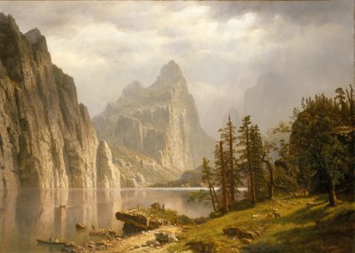 Merced folyó, Yosemite Valley alkotó: Albert Bierstadt