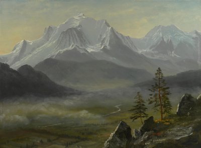 Mont Blanc alkotó: Albert Bierstadt
