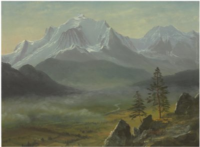 Mont Blanc alkotó: Albert Bierstadt