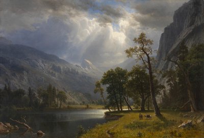 Mount Starr King, Yosemite alkotó: Albert Bierstadt