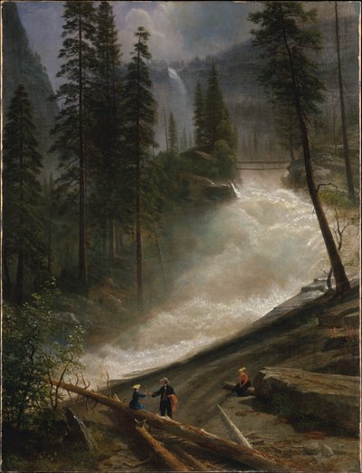 Nevada-vízesés, Yosemite alkotó: Albert Bierstadt