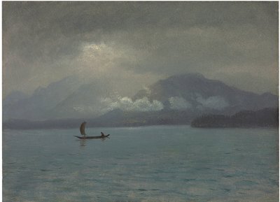 Északnyugati part, 1889 körül alkotó: Albert Bierstadt