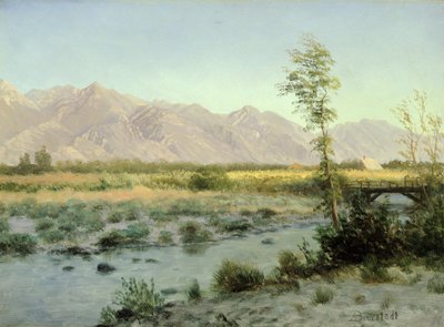 Préri táj alkotó: Albert Bierstadt