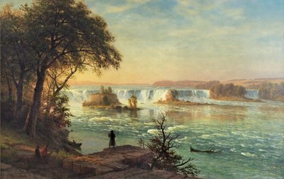 A Szent Antal vízesés alkotó: Albert Bierstadt