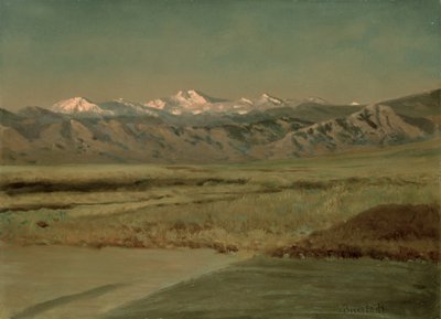 The Grand Tetons, Wyoming alkotó: Albert Bierstadt