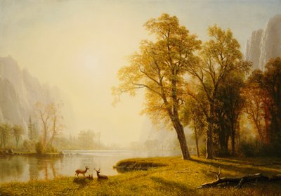 Yosemite-völgy alkotó: Albert Bierstadt