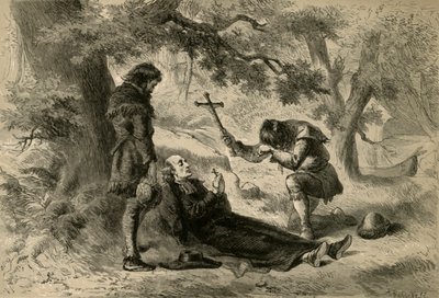 Marquette atya halála, 1877. alkotó: Albert Bobbett