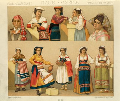 "Le Costume Historique" (A teljes jelmeztörténet), Auguste Racinet, V. kötet alkotó: Albert Charles August Racinet