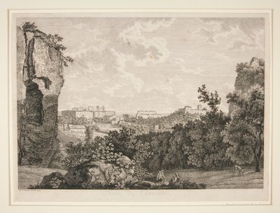 Caracalla fürdője, Róma alkotó: Albert Christoph Dies