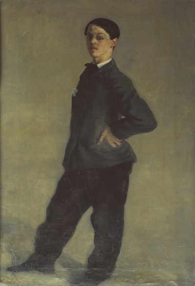 A művész önarcképe 16 évesen alkotó: Albert Daniel Rutherston
