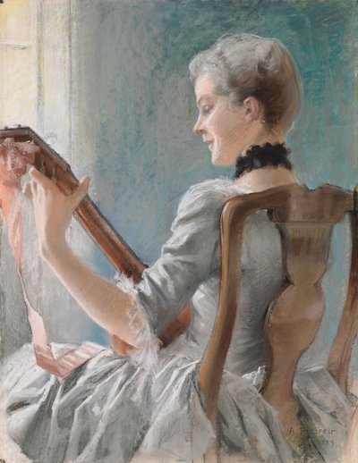 Dalin tavaszi dala alkotó: Albert Edelfelt