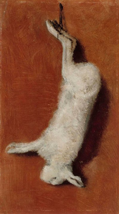 Döglött mezei nyúl, tanulmány alkotó: Albert Edelfelt