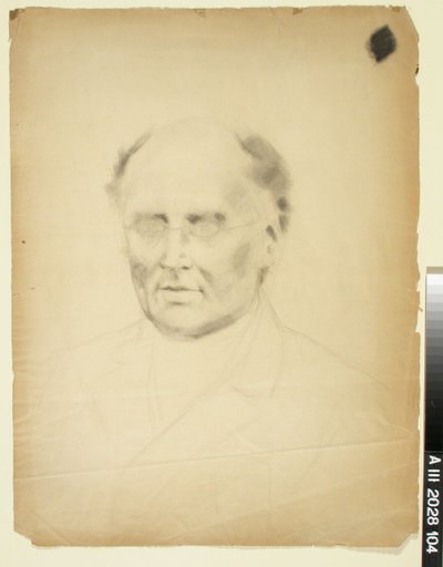 J. L. Runeberg, vázlat egy portréhoz alkotó: Albert Edelfelt