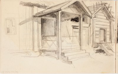 Karlsson kunyhója, Haikko alkotó: Albert Edelfelt