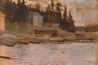 Tájvázlat Hamariból alkotó: Albert Edelfelt