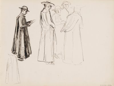 Lelkészek alkotó: Albert Edelfelt