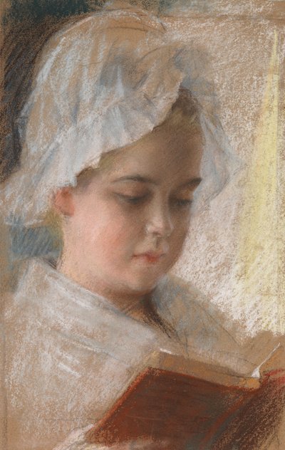 Berta Edelfelt portréja, vázlat alkotó: Albert Edelfelt