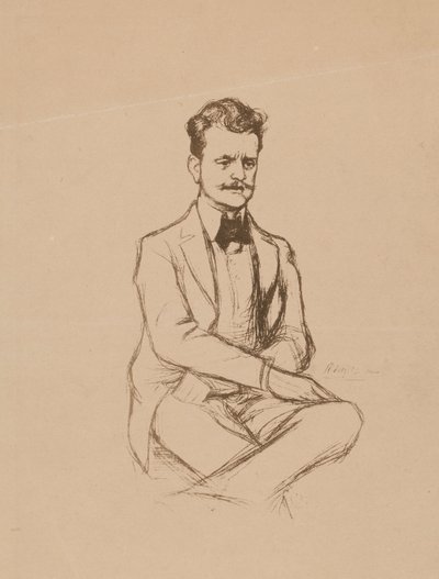 Jean Sibelius portréja alkotó: Albert Edelfelt