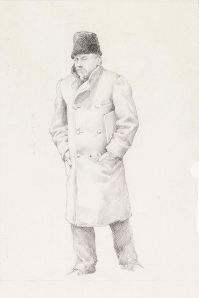 Egy férfi portréja alkotó: Albert Edelfelt