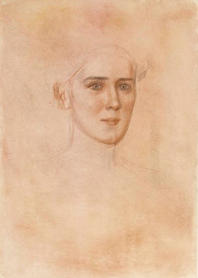 Női portré, arc alkotó: Albert Edelfelt