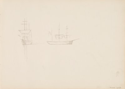 Vitorlás hajók alkotó: Albert Edelfelt