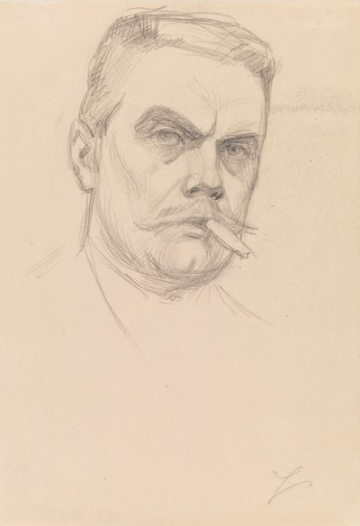 Önarckép szivarral alkotó: Albert Edelfelt