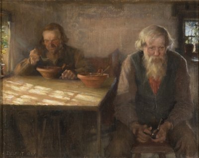 A pihenőnap alkotó: Albert Edelfelt