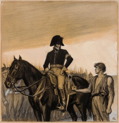 Ez az öklöm a védelmem (eredeti illusztráció a „Tales of Ensign Stål” című sorozathoz) alkotó: Albert Edelfelt