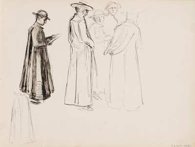 Lelkészek alkotó: Albert Edelfelt