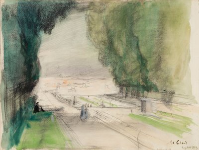 St Cloud alkotó: Albert Edelfelt